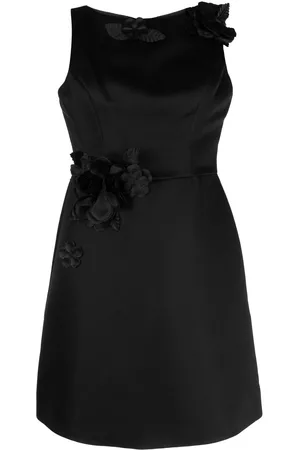 Marchesa Notte Women Party Dresses - Duchess satin-finish mini dress