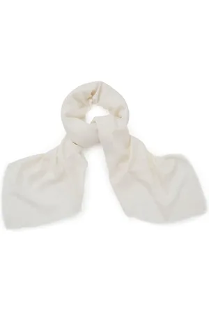 Alexander McQueen Frayed-edge wool scarf