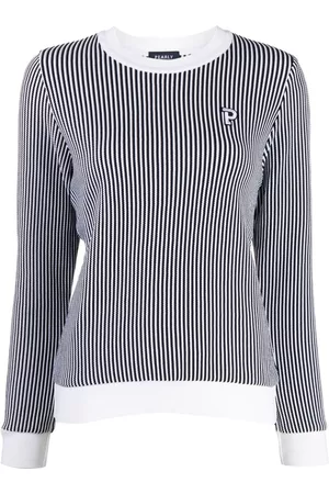 PEARLY GATES Crew neck striped sweater