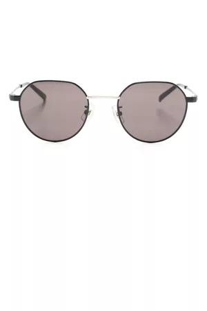 Dunhill Round-frame tinted sunglasses