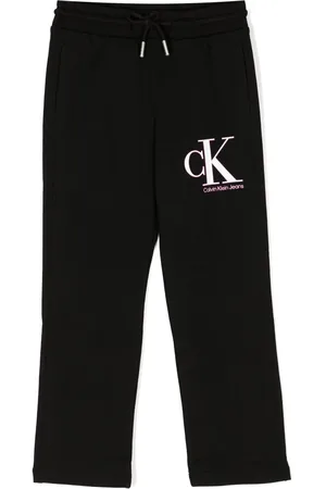 Calvin Klein Logo-print cotton track pants