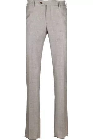 corneliani Men Formal Pants - Slim-cut tailored trousers