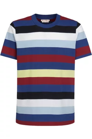 Marni Striped cotton T-shirt