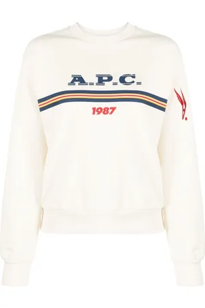 A.P.C. Logo-print cotton sweatshirt