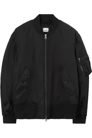 Burberry Chequered Crest bomber jacket