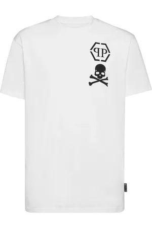 Philipp Plein Men Short Sleeve - Skull-print T-shirt