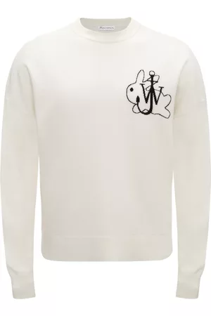 J.W.Anderson Logo-embroidered crew-neck jumper