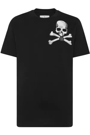 Philipp Plein Men Short Sleeve - Skull&Bones short-sleeve T-shirt