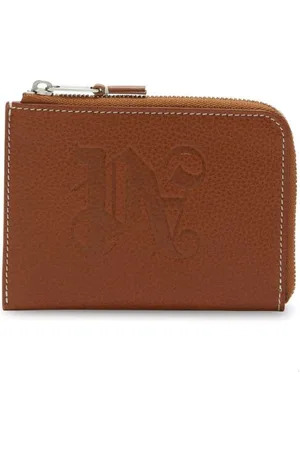 Palm Angels PA monogram zipped cardholder