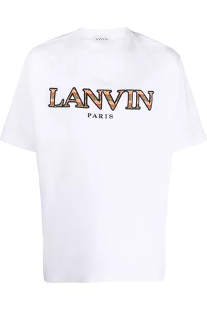 Lanvin Men Short Sleeve - Logo-print short-sleeve T-shirt