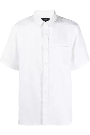 Vince Short-sleeve linen shirt