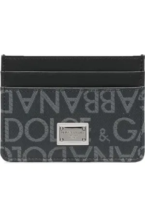 Dolce & Gabbana Logo jacquard card holder
