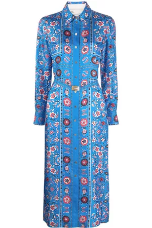 Tory Burch Paisley-print silk shirtdress