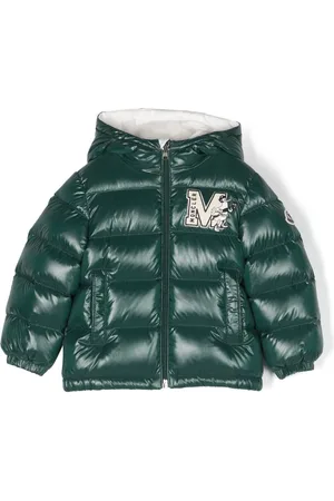 Moncler Logo-patch puffer coat