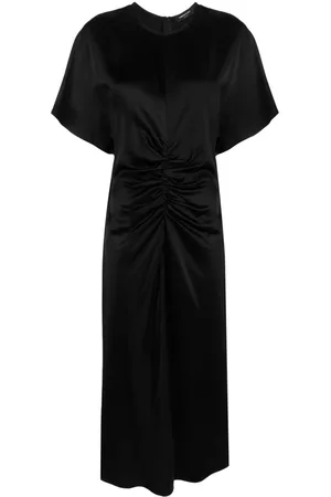 Fabiana Filippi Women Party Dresses - Ruched satin midi dress