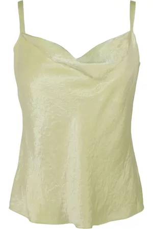 Vince Cowl-neck sleeveless top