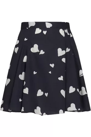 Marni Bunch of Hearts flared miniskirt