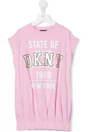 DKNY Logo print T-shirt dress