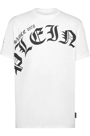 Philipp Plein Men Short Sleeve - Logo-print cotton T-shirt