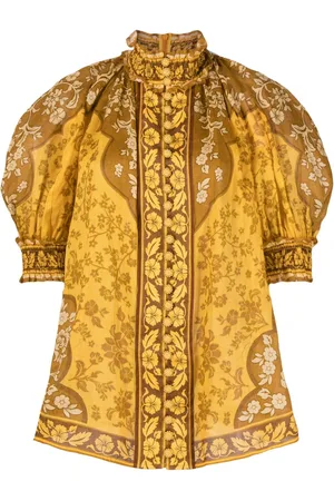 ZIMMERMANN Raie floral-print blouse