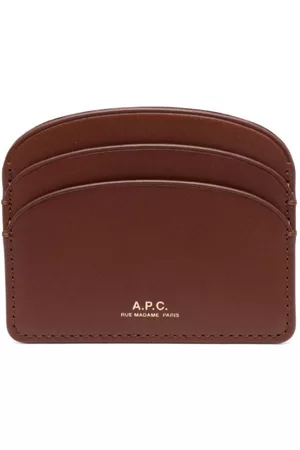 A.P.C. Women Wallets - Demi-Lune leather cardholder