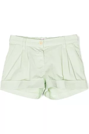 Il gufo Elasticated-waistband stretch-cotton shorts