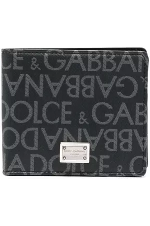 Dolce & Gabbana Men Wallets - Logo jacquard bi-fold wallet