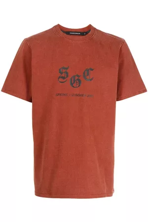 Stolen Girlfriends Club Men Short Sleeve - Logo-print organic cotton T-shirt