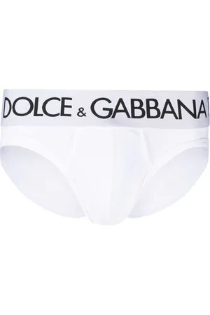 Dolce & Gabbana Logo-waistband stretch briefs