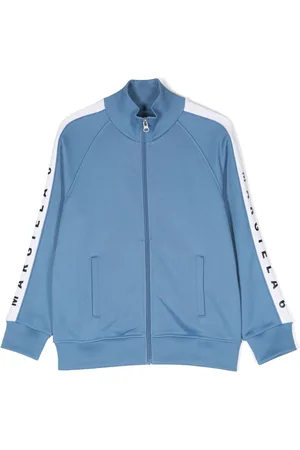 Maison Margiela Logo-print zip-up jacket