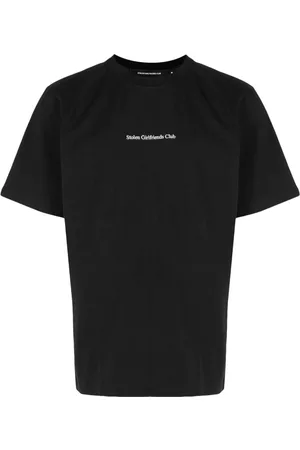 Stolen Girlfriends Club Men Short Sleeve - Logo-embroidered organic cotton T-shirt