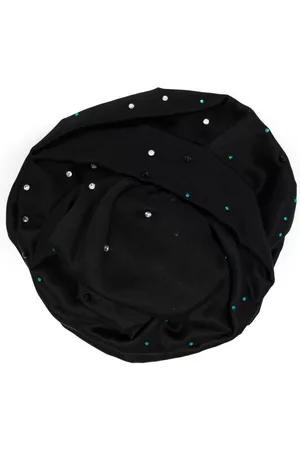 MANURI Floral-detail silk brooch