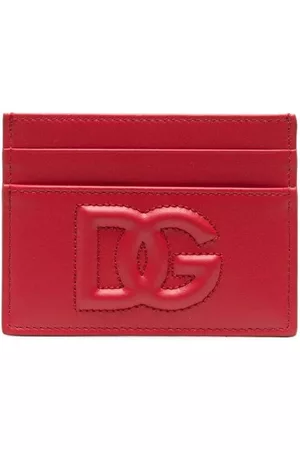 Dolce & Gabbana Women Wallets - Logo-embossed leather cardholder