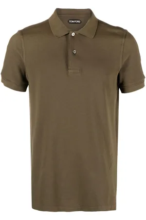 Tom Ford Piqué-weave polo shirt