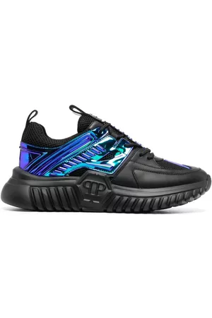 Philipp Plein Sneakers - Holographic-effect low-top sneakers