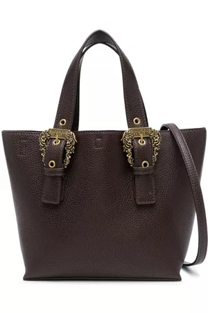 VERSACE Women Handbags - Logo-buckle tote bag