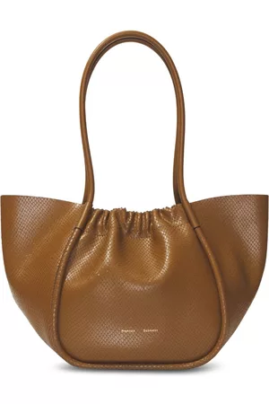 Proenza Schouler Women Handbags - Large Carved Python ruched Tote