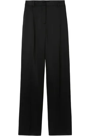 Burberry Pressed-crease flared trousers
