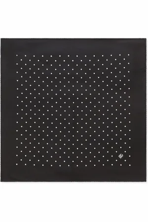 Dolce & Gabbana Polka dot-print silk scarf