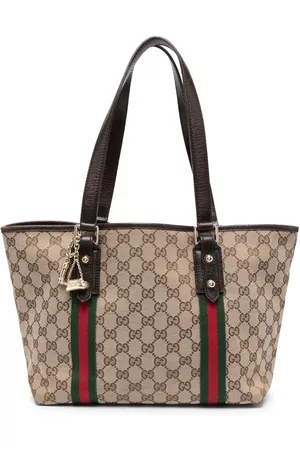 Gucci Women Handbags - Classic GG Canvas Sylvie tote bag