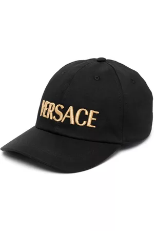 VERSACE Logo-embroidered baseball cap