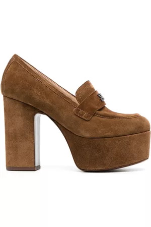 Casadei Isa 111mm suede pumps