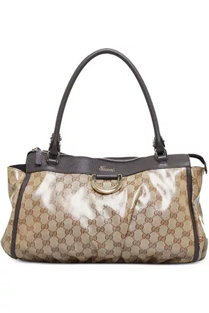 Gucci Women Handbags - Abbey patent tote bag