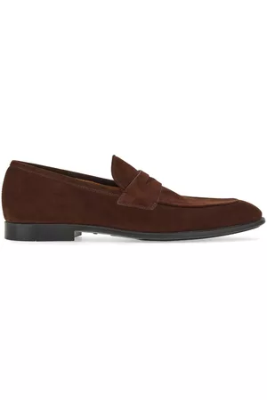 Salvatore Ferragamo Penny-slot leather loafers