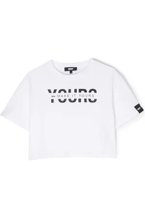 DKNY Slogan-print cotton T-shirt