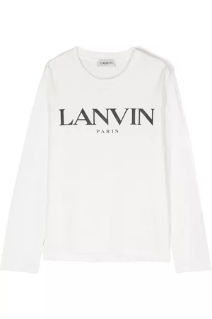 Lanvin Logo-print long-sleeved T-shirt