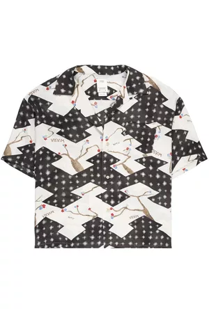 VISVIM Graphic-print silk shirt