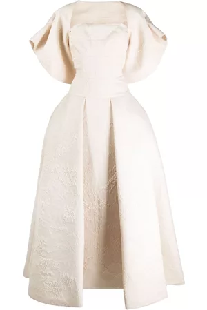 Saiid Kobeisy Brocade-effect maxi ball dress