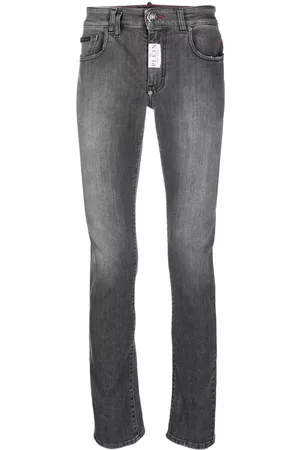 Philipp Plein Logo-patch jeans