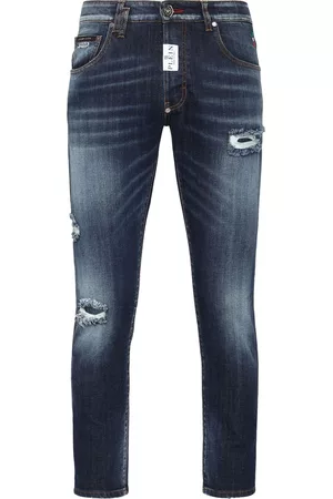Philipp Plein Logo-print skinny jeans